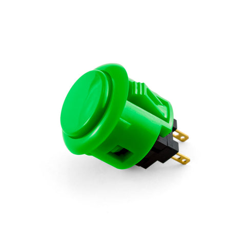OBSF 24mm Snap-In Pushbutton (Green)