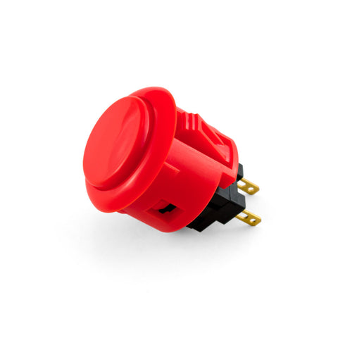 OBSF 24mm Snap-In Pushbutton (Red)