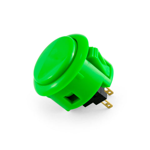 OBSF 30mm Snap-In Pushbutton (Green)
