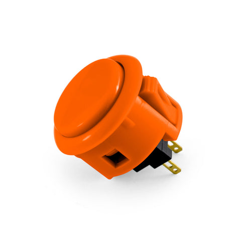 OBSF 30mm Snap-In Pushbutton (Orange)