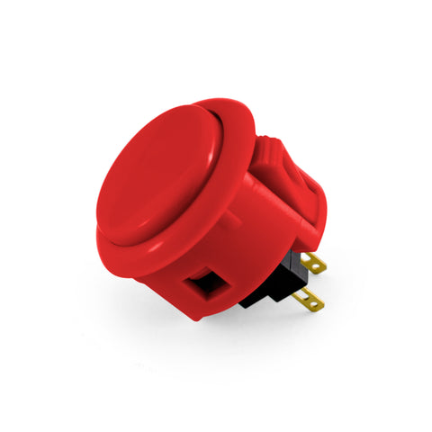 OBSF 30mm Snap-In Pushbutton (Red)